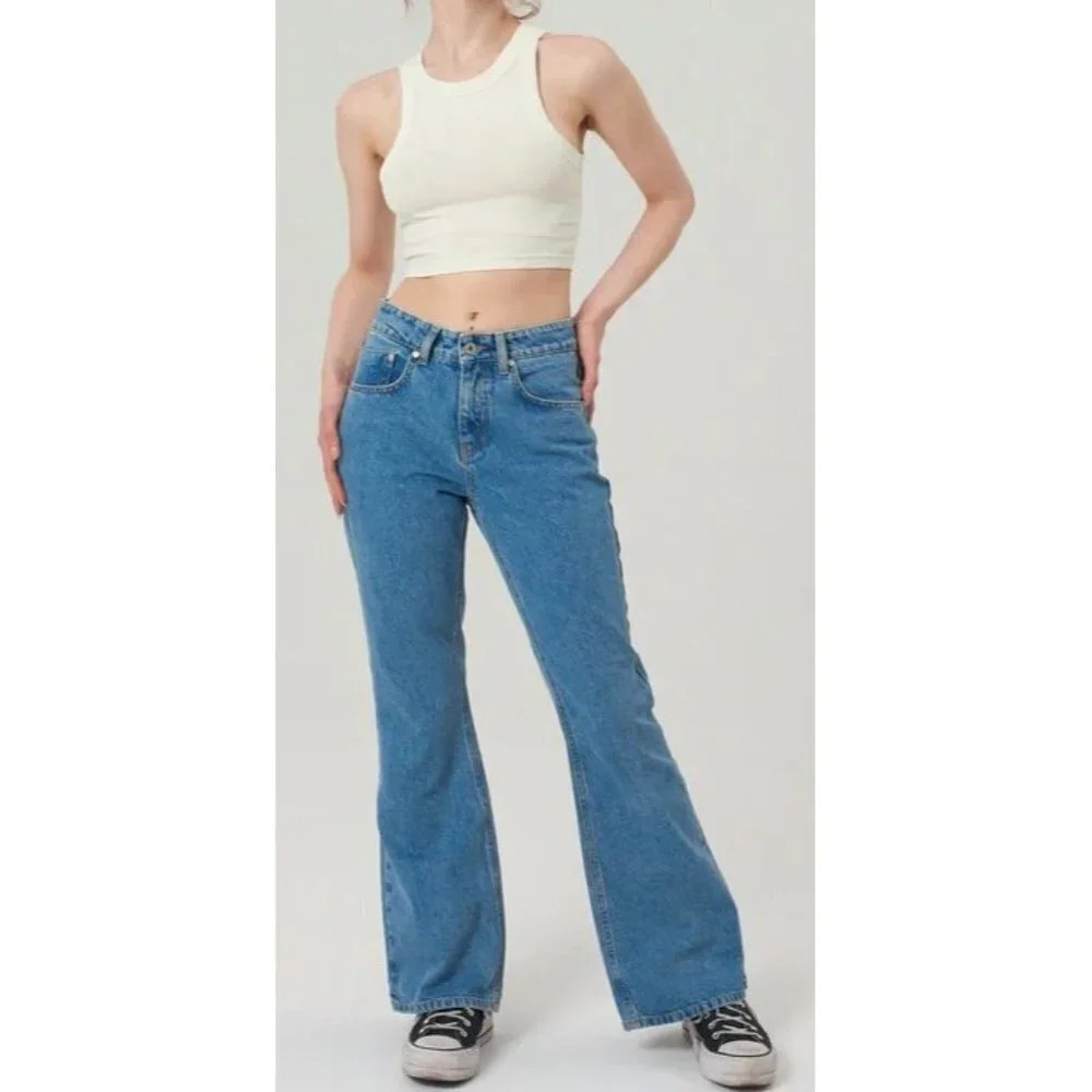 NWT Ragged Priest Dakota Flare Jean-sz 28 - Picture 1 of 11
